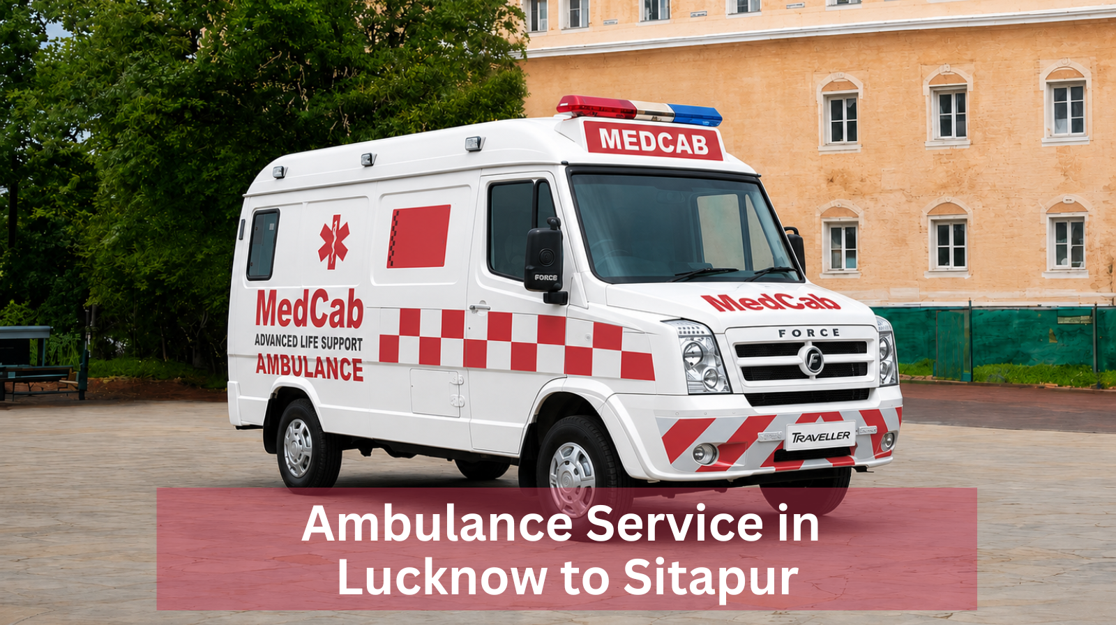 Reliable Patient Transfer from Lucknow to Sitapur