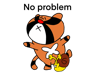Worry tiger (No problem) - WhatSticker
