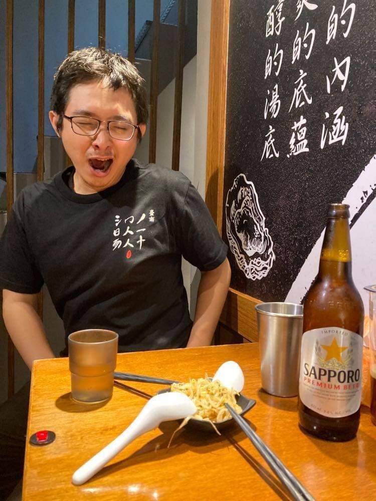 《臺南牛肉湯技研Tshirt》縮小字縮小字版熱賣中