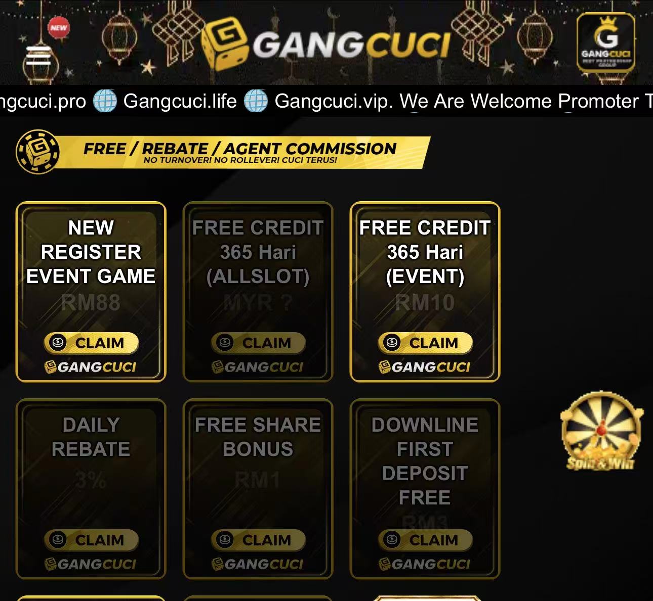 💯GANGCUCI FREE RM88
