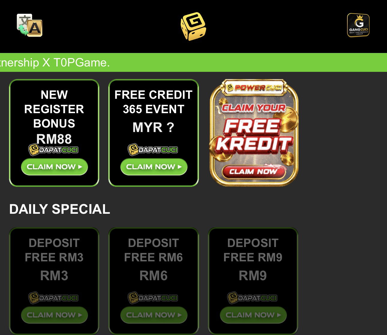 💯DAPATCUCI FREE RM88