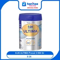 S26 ULTIMA Procal 3 Susu Pertumbuhan 1 - 3 Tahun Vanila Tin 850g Produk Terbaru S26 ULTIMA Procal 3 Susu Pertumbuhan