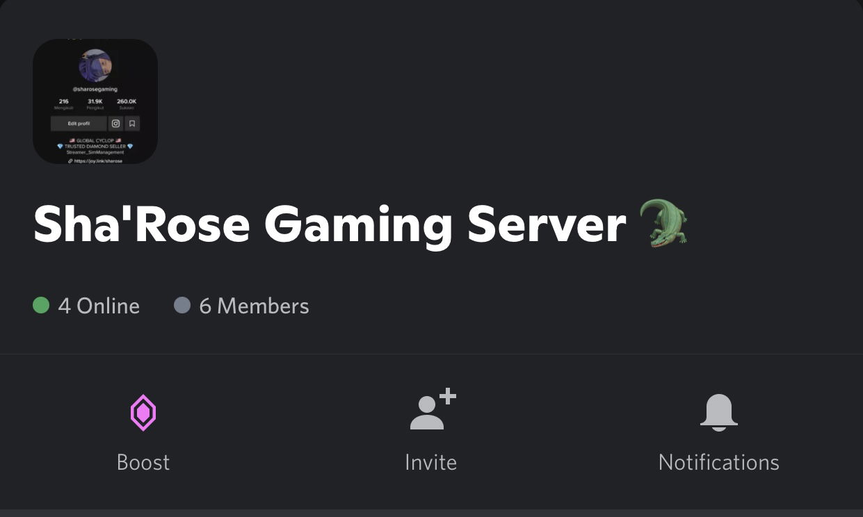 Join the Sha'Rose Gaming Server 🐊 Discord Server!