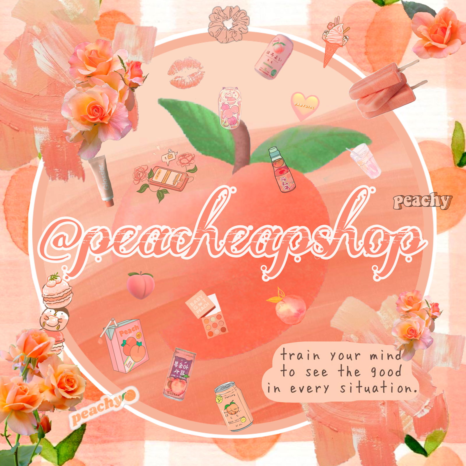 🍑 P E A C H E A P S H O P  🍑  (member resmi ms glow)