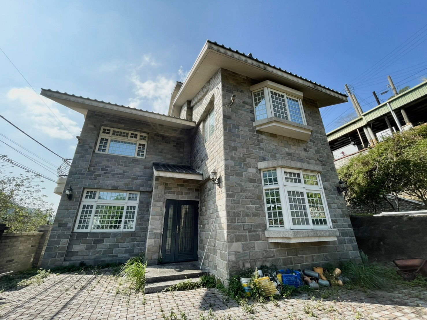 超稀有 芎林 歐風前庭後院 美農舍