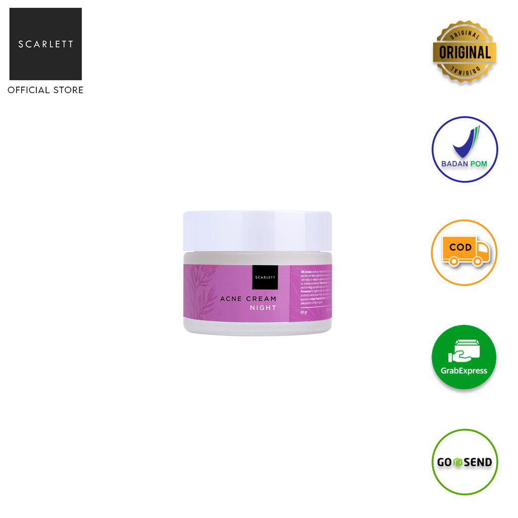 Scarlet Acne Night Cream