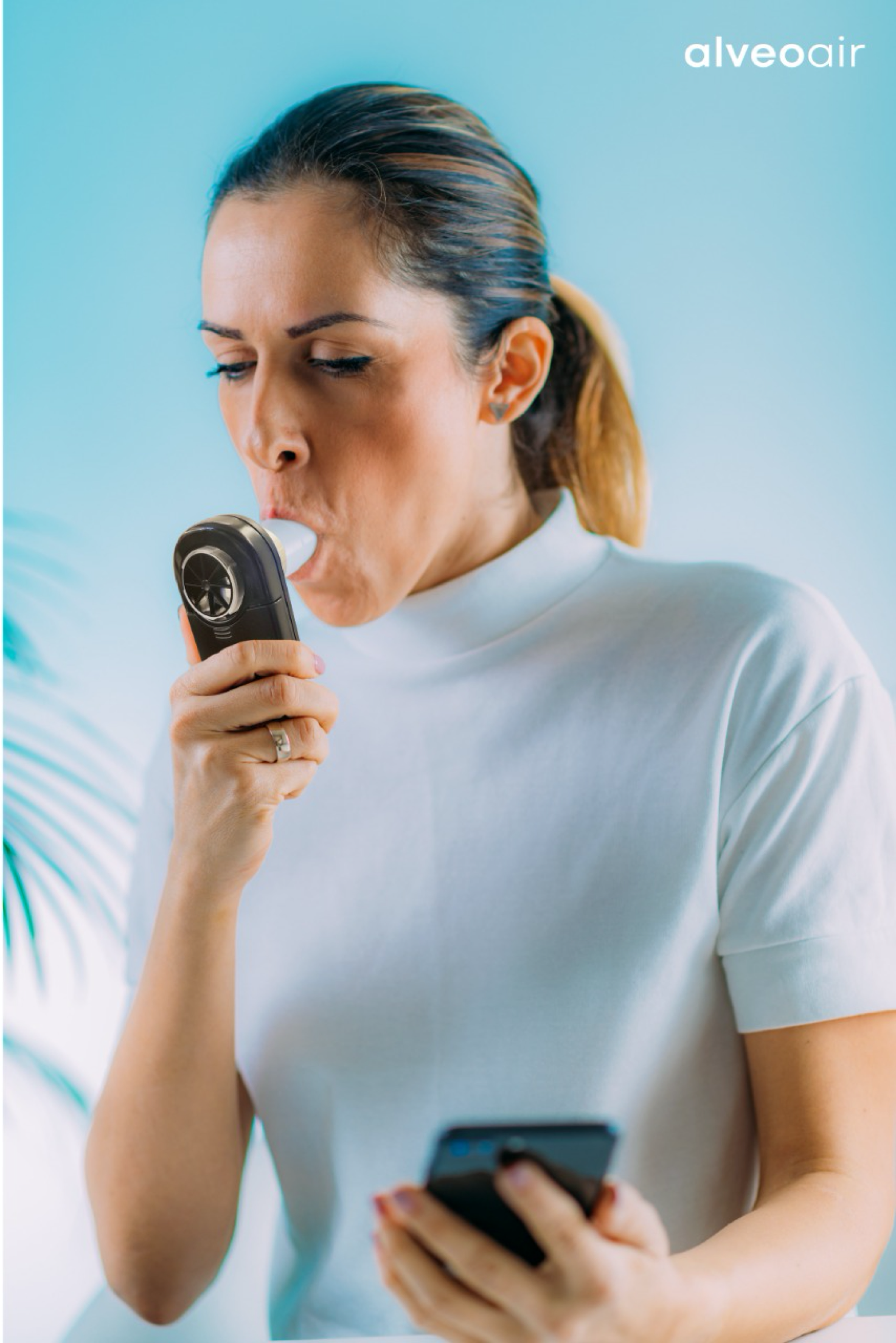 Buy High Quality Best Digital Spirometer in India alveofit®
