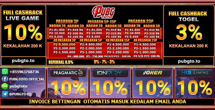 Klik gambar ini untuk daftar bo pubgtoto berlaku di prize 1,2,3 & 4d di bayar sampe 23 prize 🔜⬇️ 