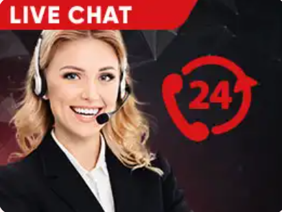 24/7 live chat