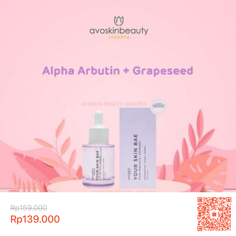 18. Avoskin alpha arbutin