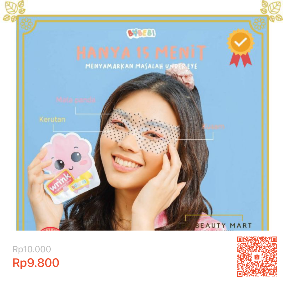 20. Bobebi eye mask 