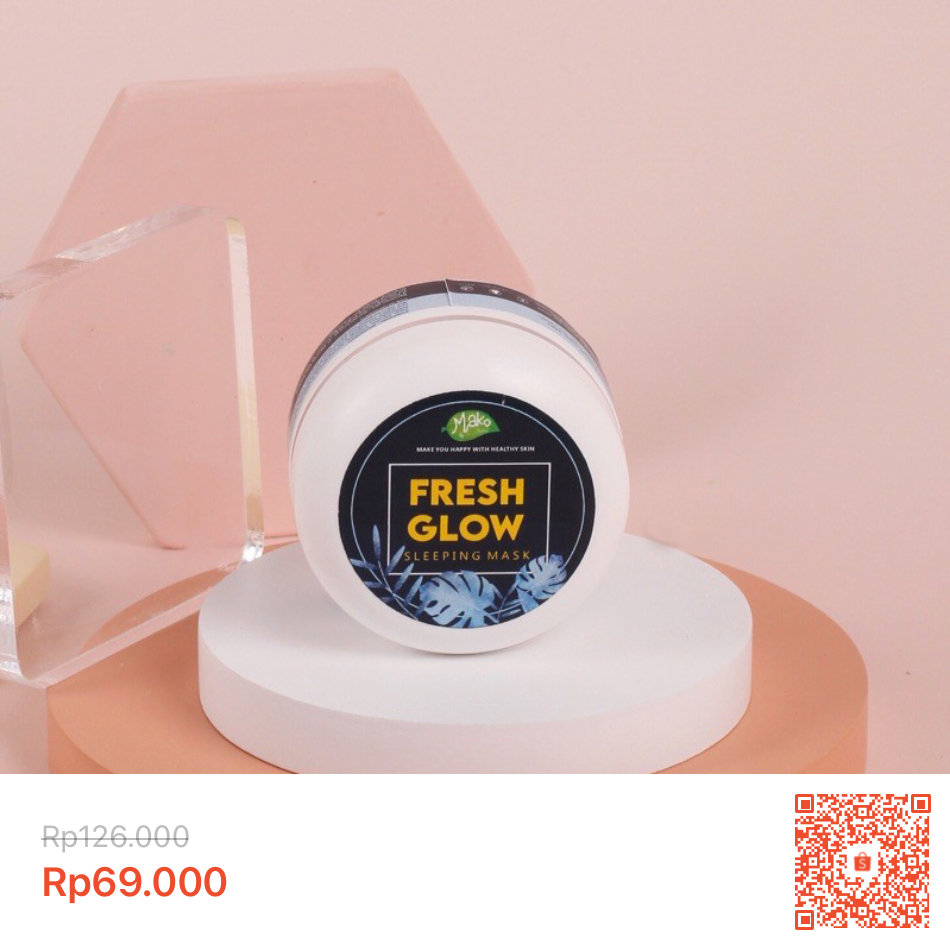 21. Fresh glow sleeping mask