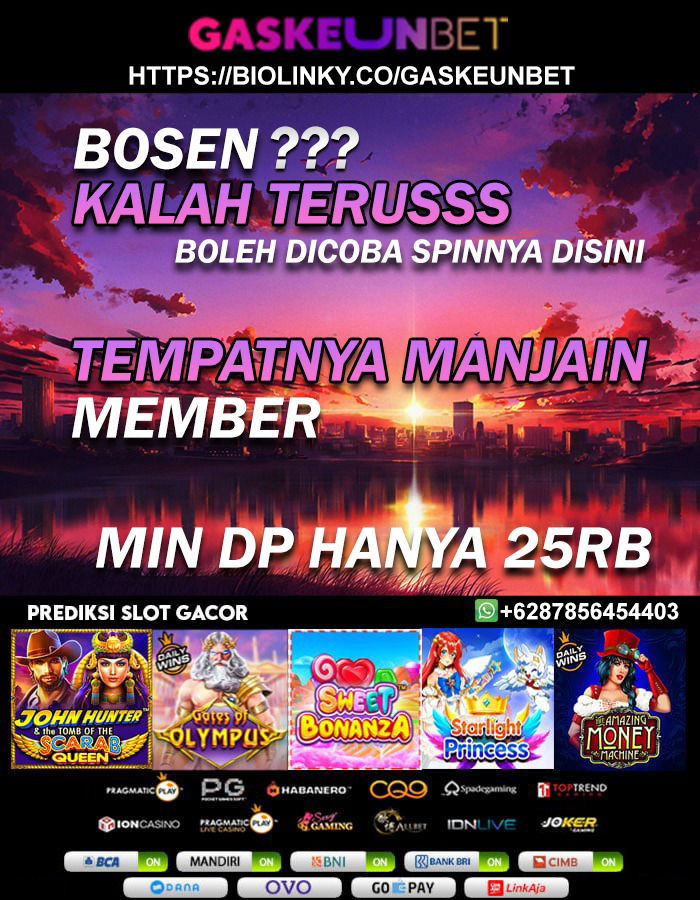 GASKEUNBET SITUS BARU GACOR DEPO 50K BONUS 50K