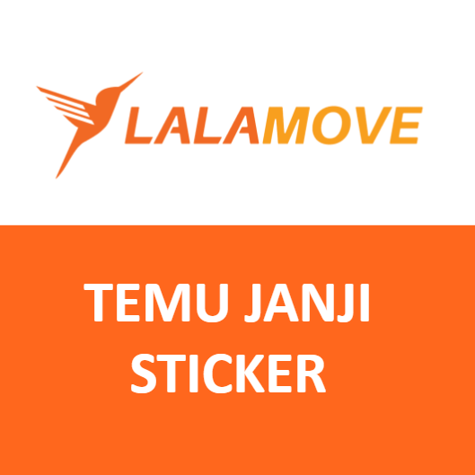 TEMU JANJI LEKAT STICKER LALAMOVE