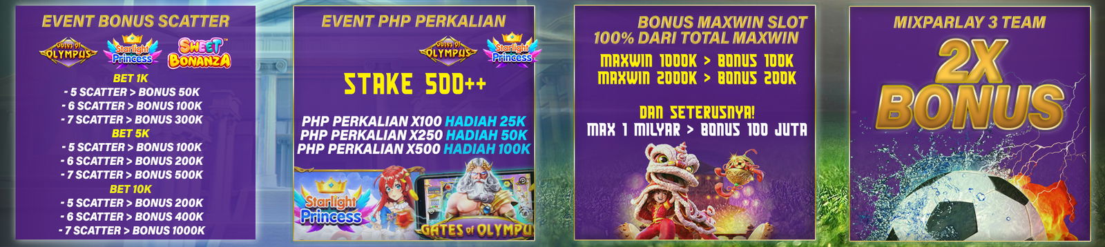 DEPO 50 + 50 = 100 (BONUS 100% ALL SLOT & TEMBAK IKAN)