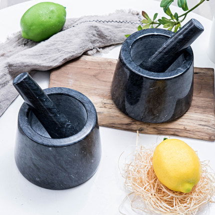 Marble Pestle and Mortar