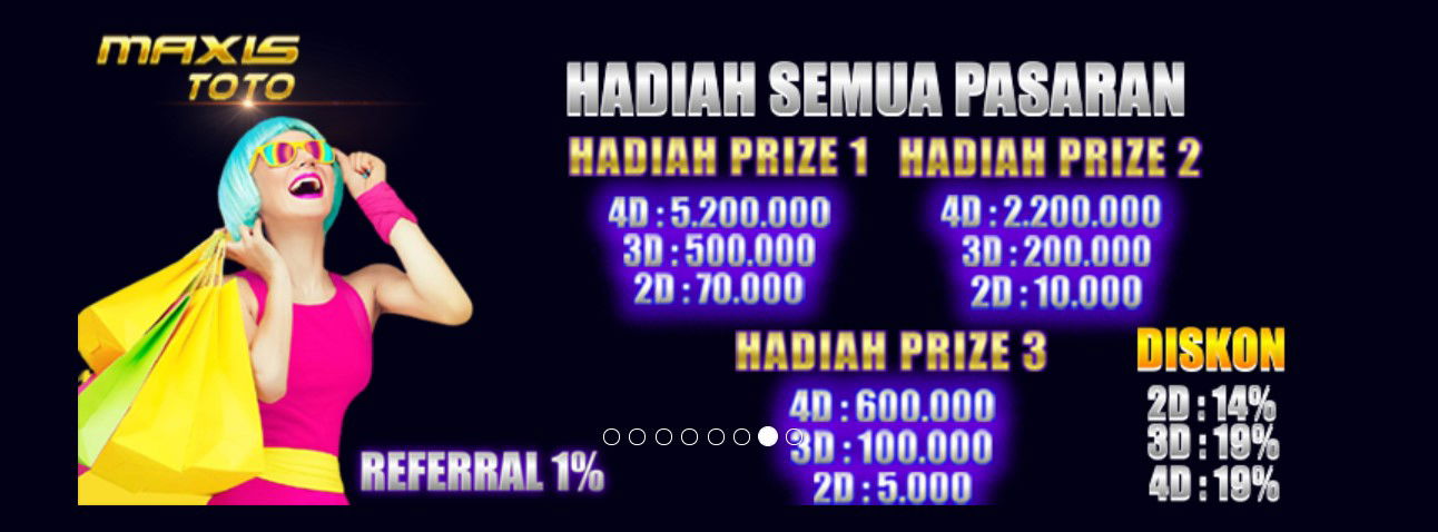  📌 MAXISTOTO 📌 PRIZE 1 - 3 📌 DISKON 