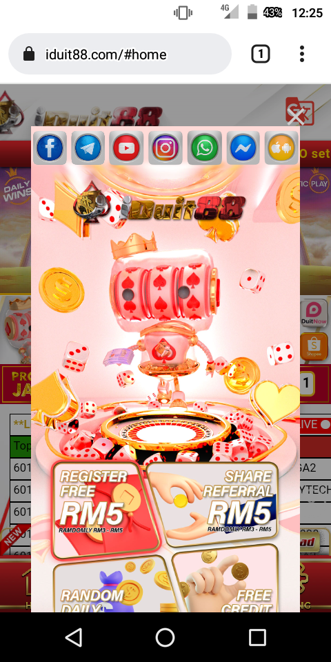 IDUIT88 FREE RANDOM NEW REGISTER HOT!!!