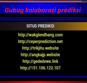 Wakglendhang/ mitra prediksi