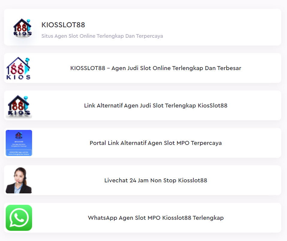 Portal Link Alternatif Agen Slot MPO Terbesar