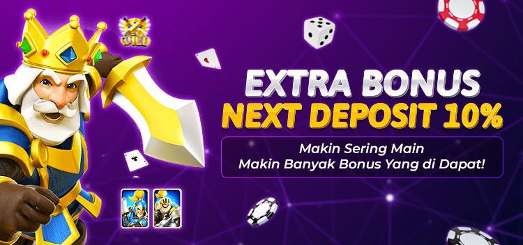 Bonus deposit 10%
