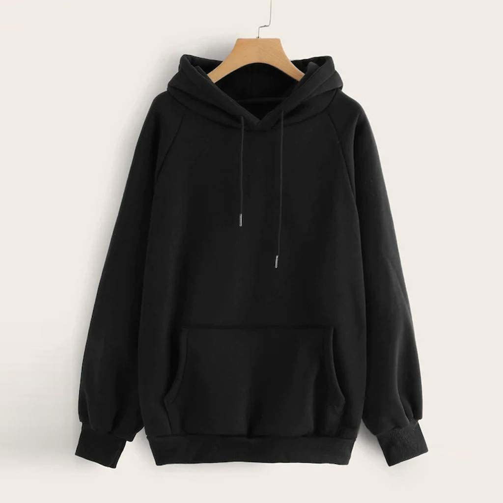 Hoodie Hitam Basic 