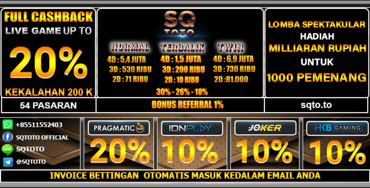 LINK DAFTAR SQTOTO WEB | SQTOTO