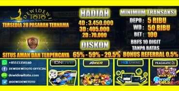 >>> KLIK DISINI   DAFTAR DEWIDEWITOTO <<<
