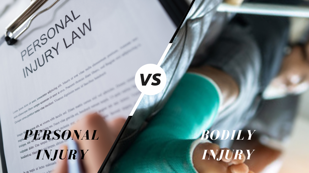 How Do You Differentiate Between Personal Injury and Bodily Injury?