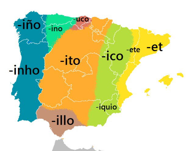 ｜西文學習｜西文縮小詞 (El diminutivo) ：暱稱篇