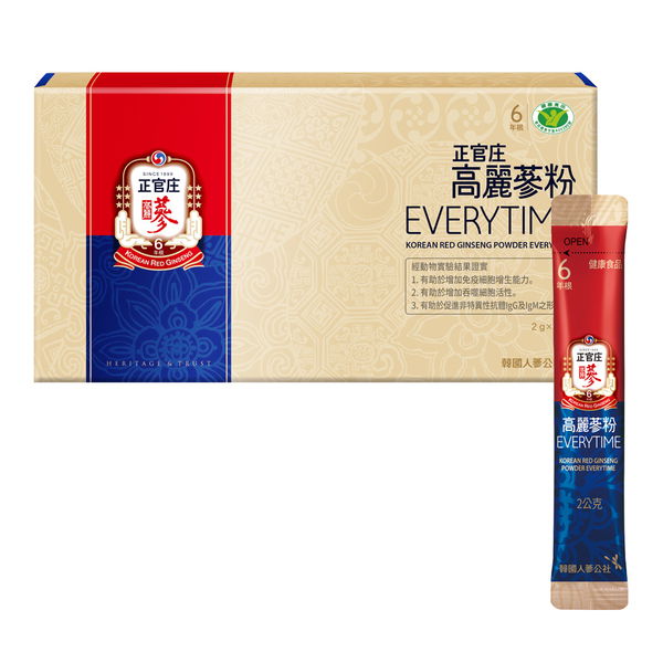  【正官庄】高麗蔘粉 Everytime (30條)