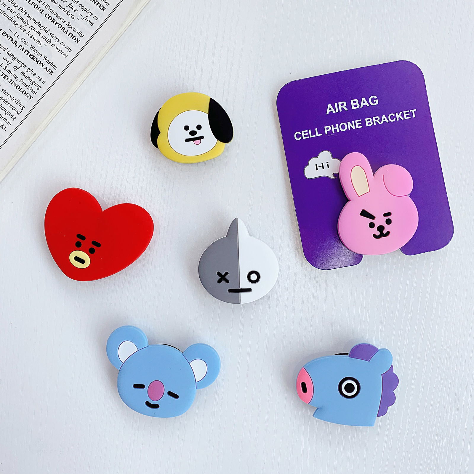 5. Pop Socket Ring BT21