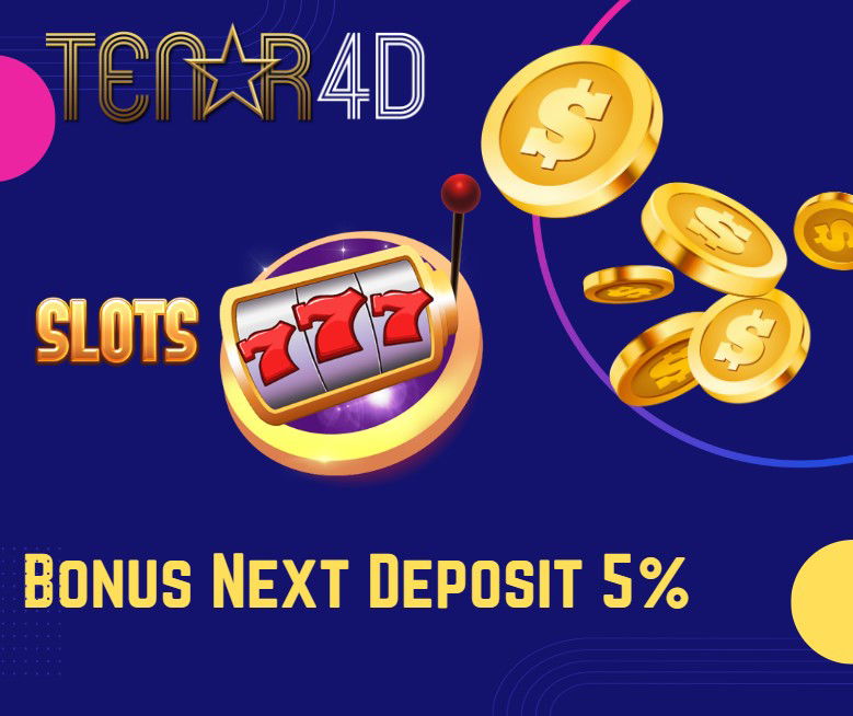 Bonus Next Deposit 5%