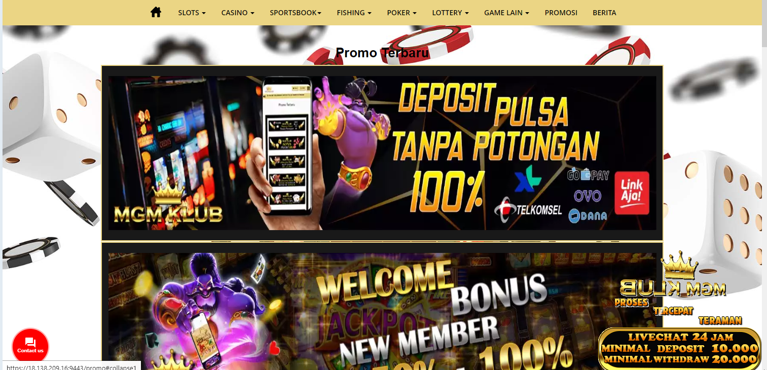 MGMKLUB: Situs Slot Online Gacor Terpercaya