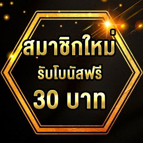 สมาชิกใหม่รับโบนัส​ 100% สูงสุด​ 500​ บาท
