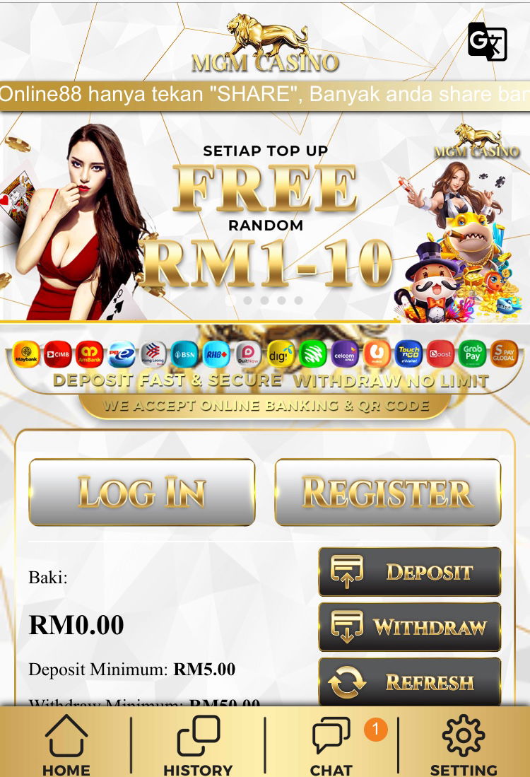 💥MGMSPORT CLUB FREE KREDIT RM1 RM3REGI/SHARE💥