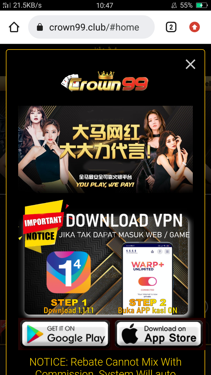 CROWN99 FREE REGISTER RM1~5 HOT!!! 