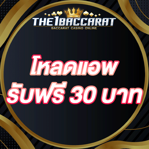 โหลดแอพ รับฟรี 30 บาท