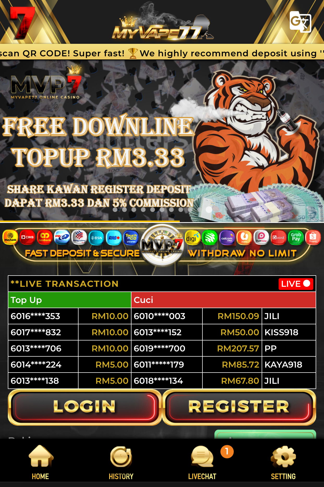 🔥HOT 2023🔥 Mvp7 FREE RM7.74share/reg RM3-RM88✅