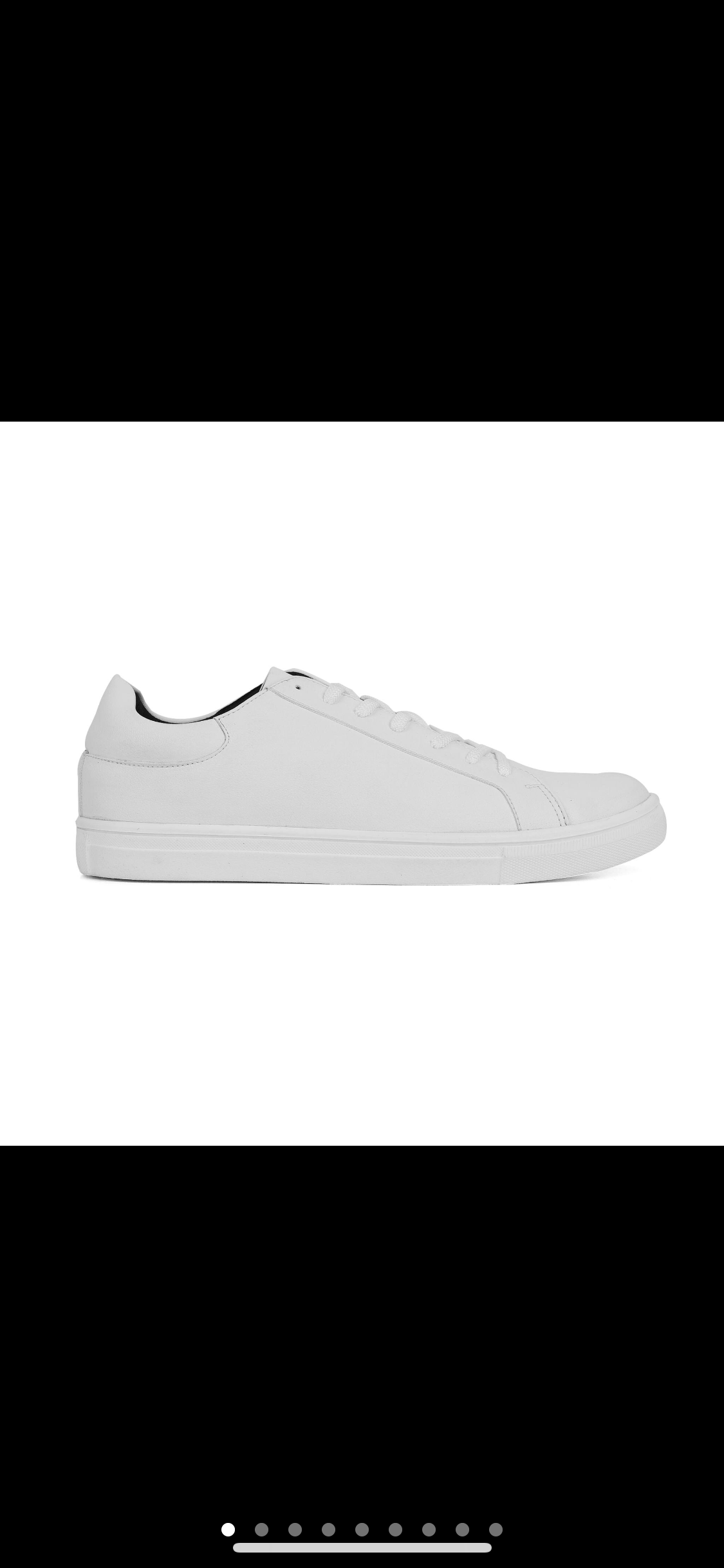 8. Sepatu sneakers full white LiveHaf