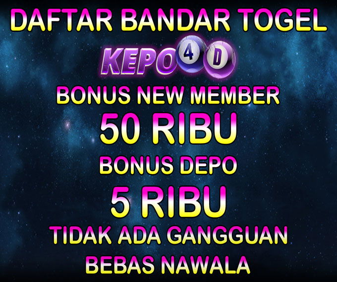 DAFTAR TOGEL HADIAH 4D : 9.700.000