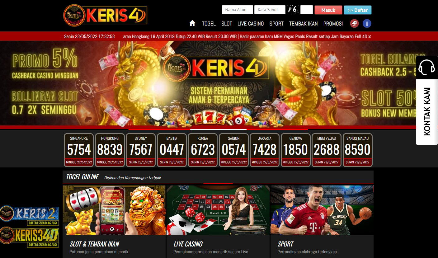 Keris4D | Daftar Slot Gacor | Agen Situs Slot | Situs Slot Gacor Menyediakan Deposit