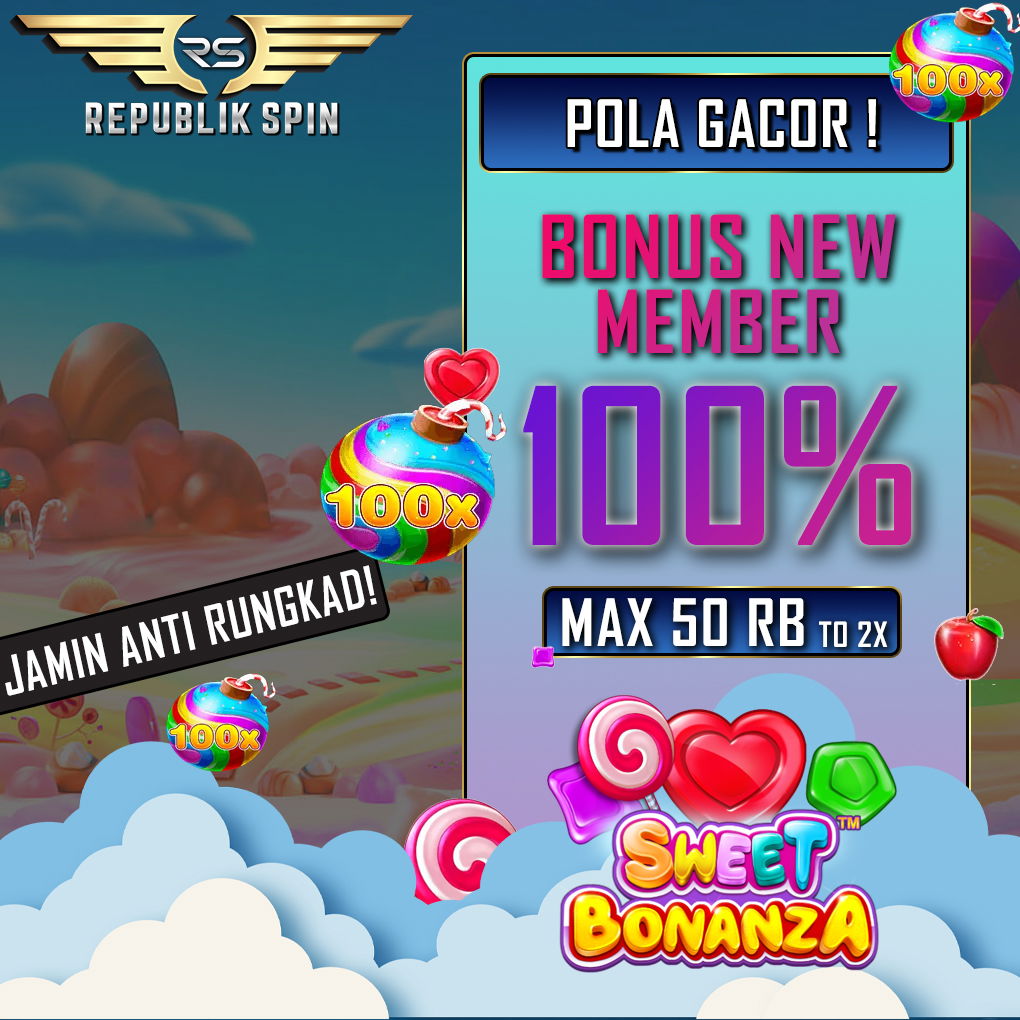 BONUS NEW MEMBER 100% TO RENDAH