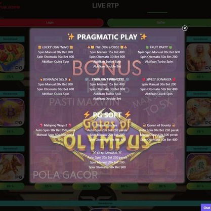 POLA & RTP REPUBLIK SPIN TERUPDATE (LIVE)