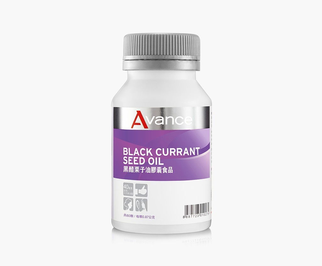 黑醋栗籽油膠囊狀(60顆)容光煥發的秘密武器。