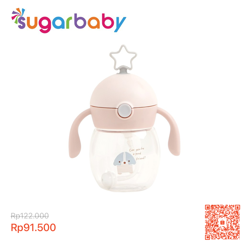 16. Sippy cup sugar baby tritan bintang