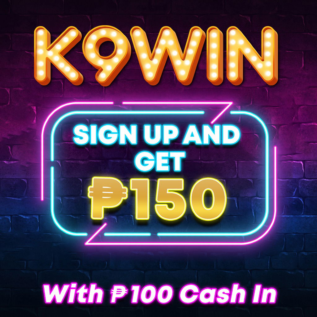 K9win WELCOME BONUS 100% Cash in 100 get FREE 150