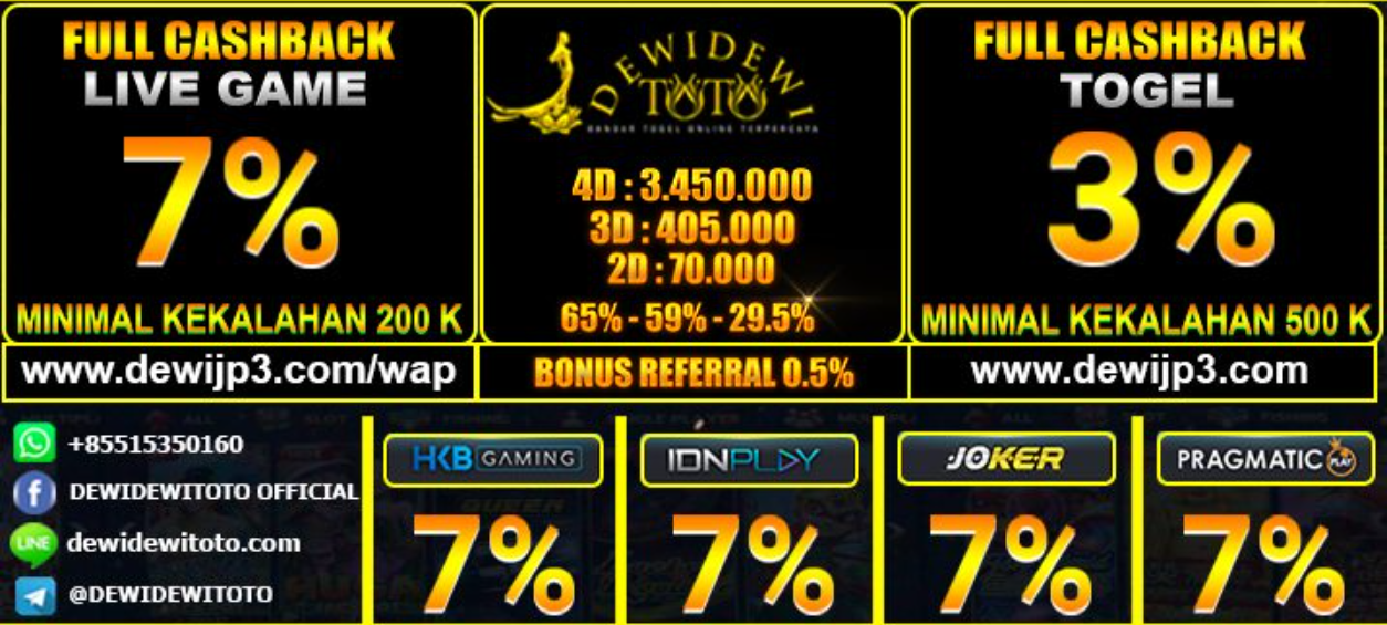 DEWIDEWITOTO 📌 PRIZE 1 📌 DISKON BESAR  📌 BONUS NEW MEMBER