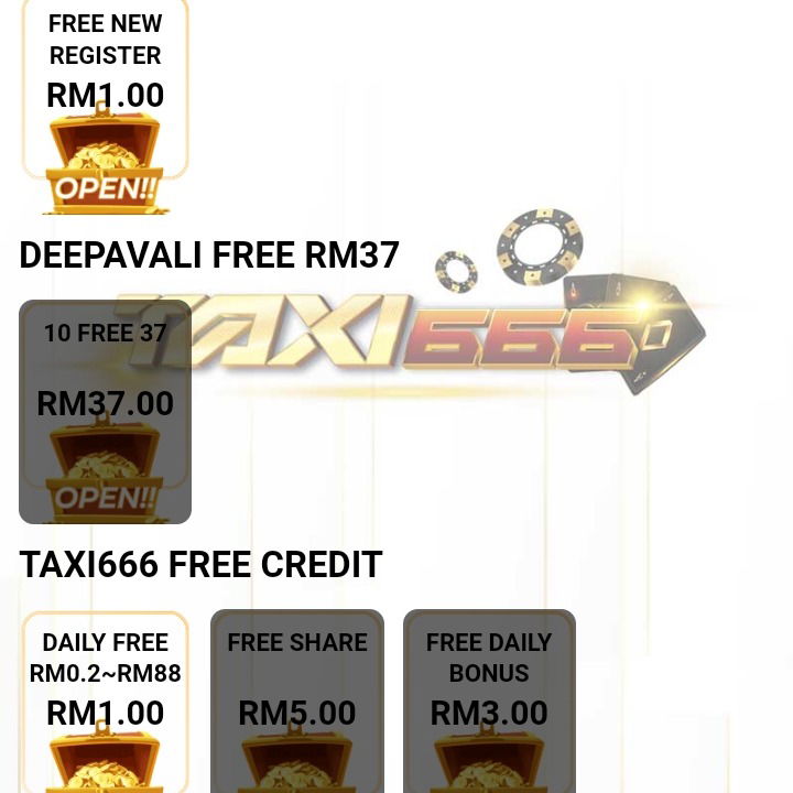 Free Kredit cuci min/mx 150 dpt 50