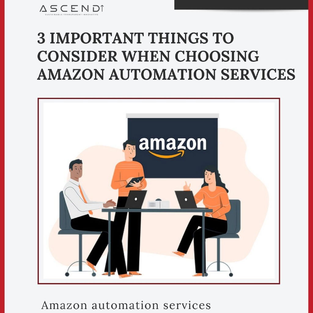 3 Important Things to Consider When Choosing Amazon Automation Services